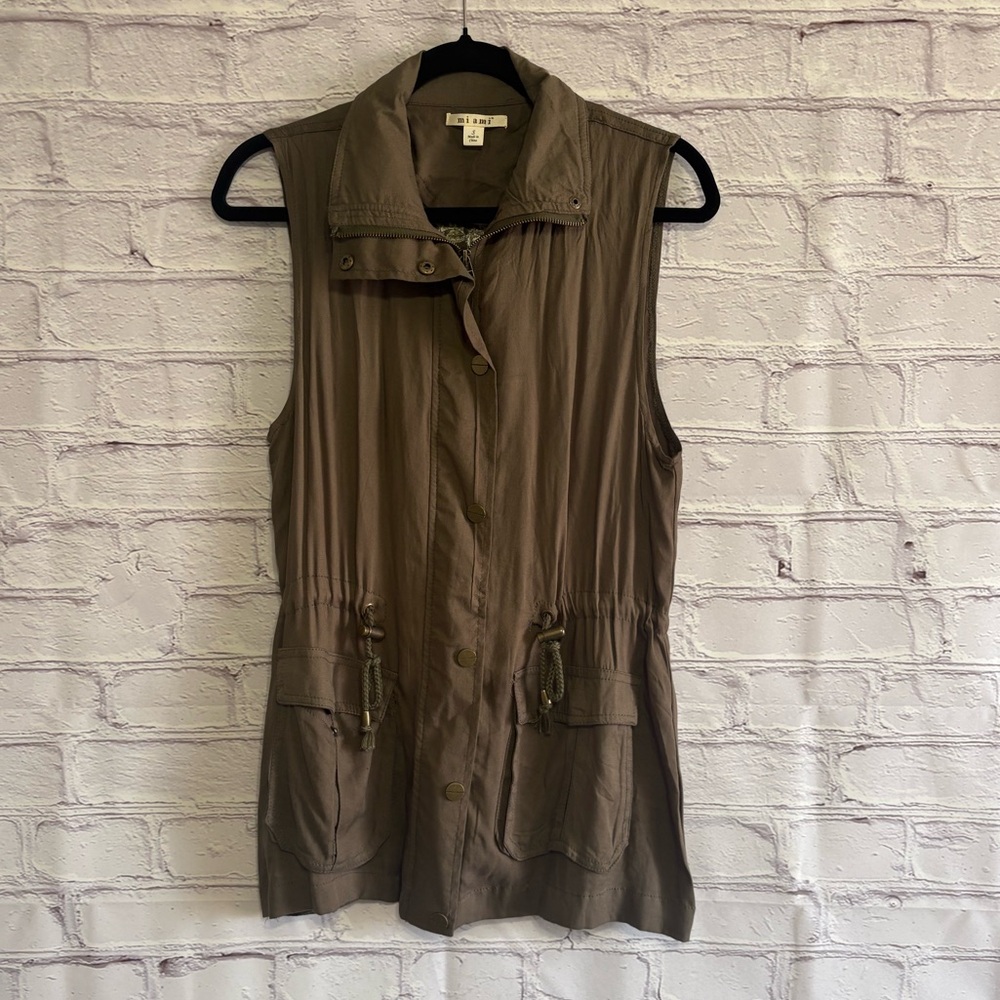 Miami Boutique Sleevless Utility Vest